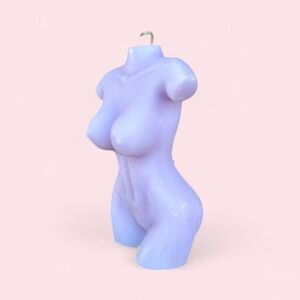 Lavender Geometric Goddess Candle/ Venus candle